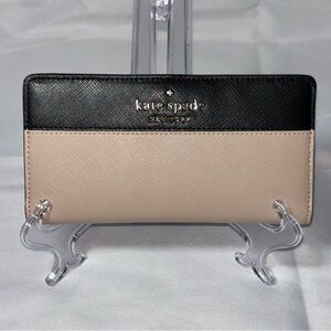 Kate Spade Staci Large Slim Bifold Colorblock Wallet